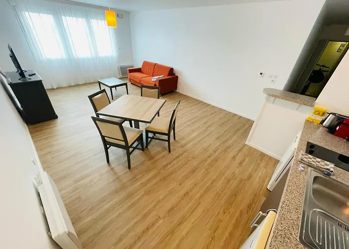 Apartment T3 Moderne Et Equipe - 394 Rouen